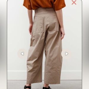 Studio Nicholson Chalco pants in sand (see photos of actual pants.